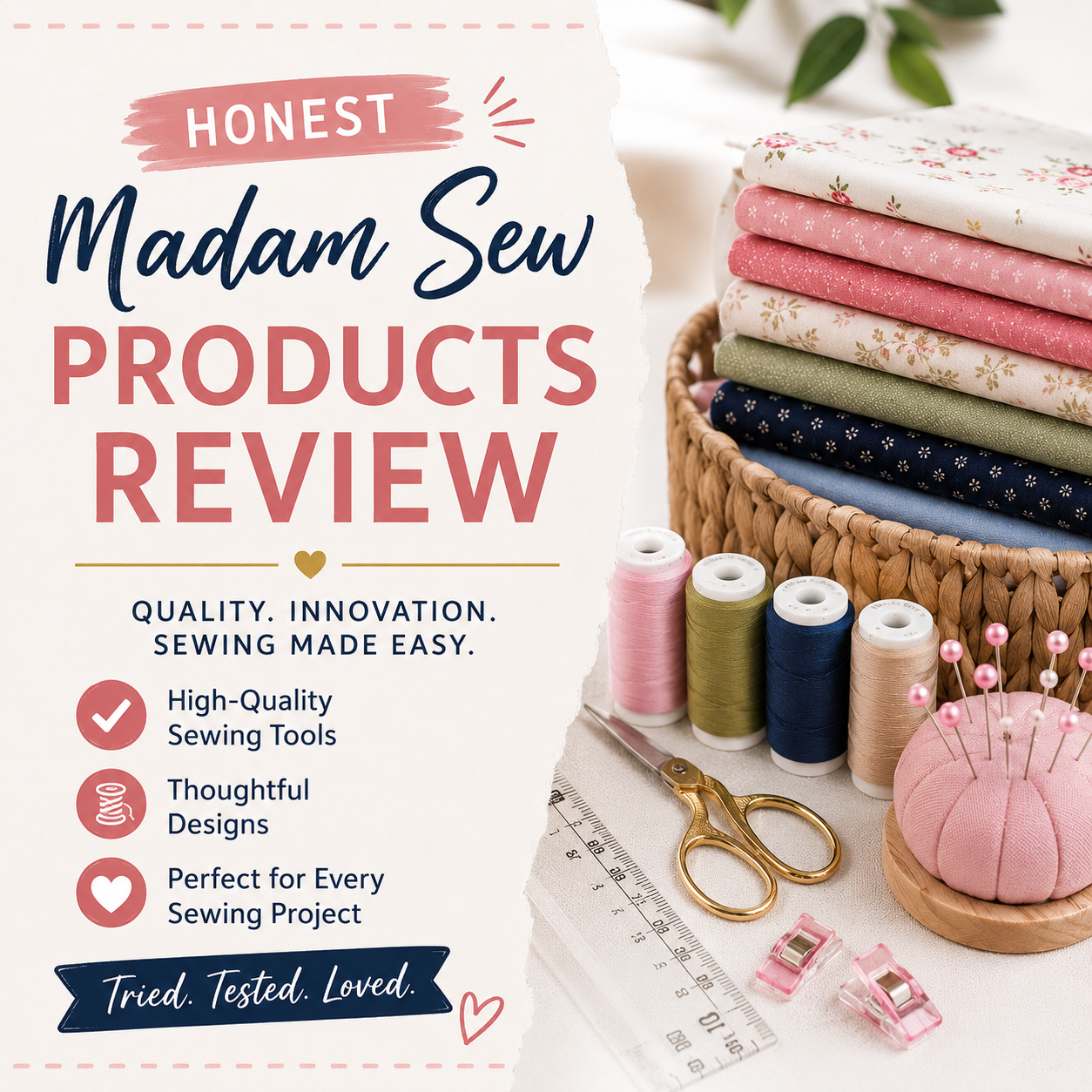 My Honest Madam Sew Review (Are Their Products Worth It?)