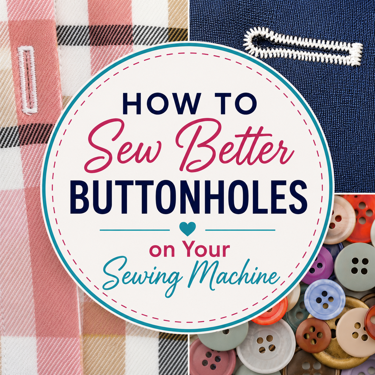 How to Make Better Buttonholes on Your Sewing Machine