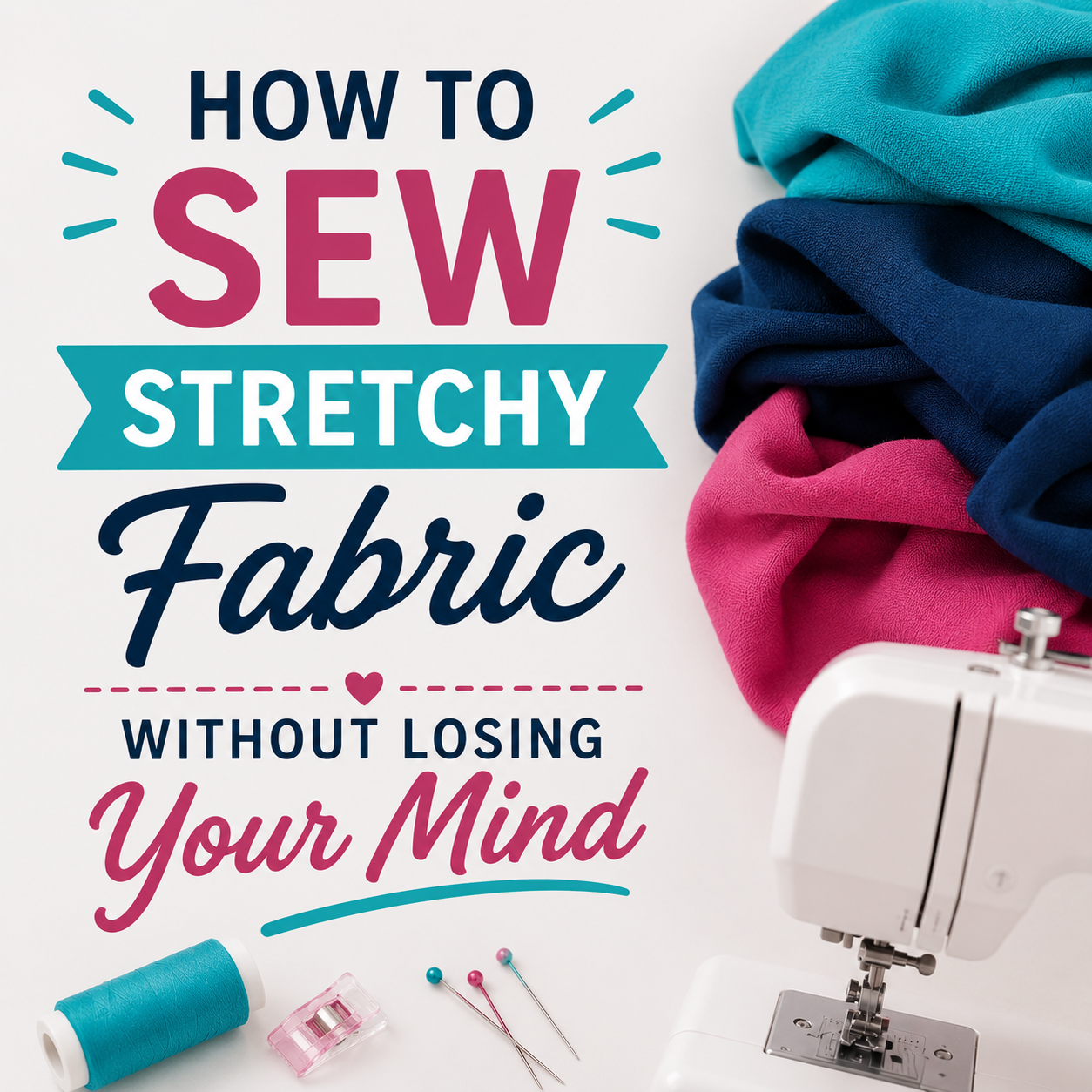 How to Sew Stretchy Fabrics Without Losing Your Mind