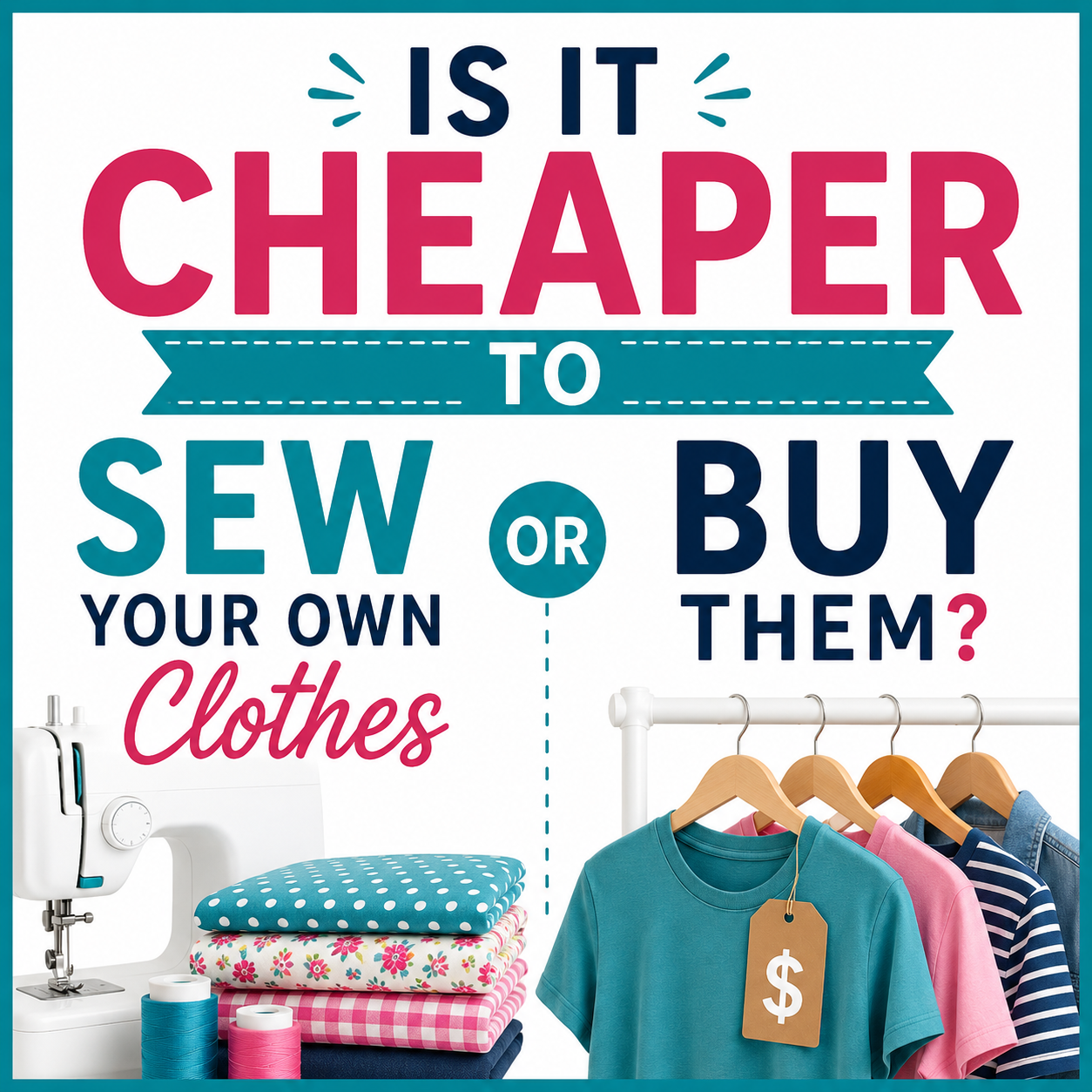Is It Cheaper to Sew Your Own Clothes or Buy Them?