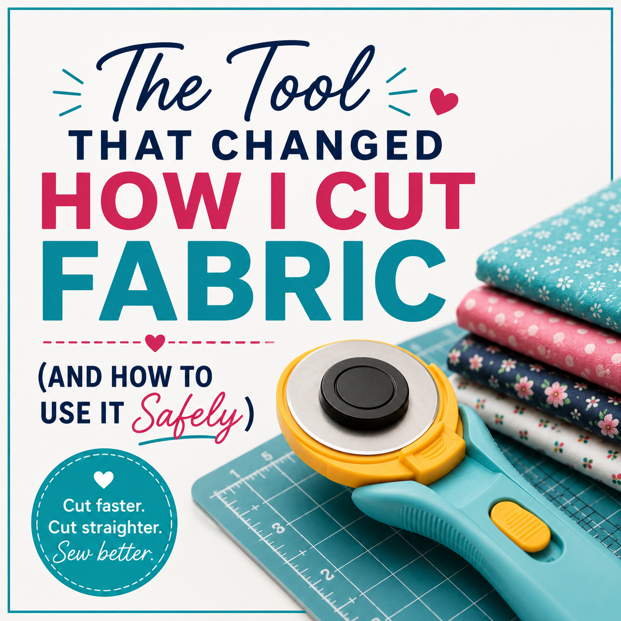 The Tool That Changed How I Cut Fabric (And How to Use It Safely)