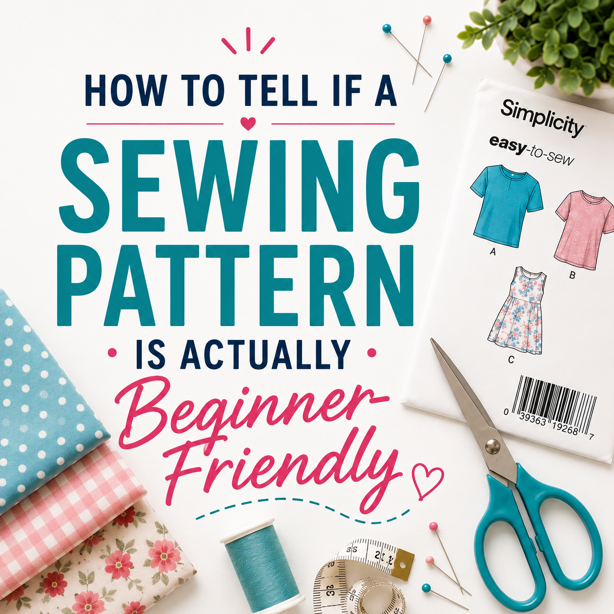 How to Tell if a Sewing Pattern Is Actually Beginner-Friendly