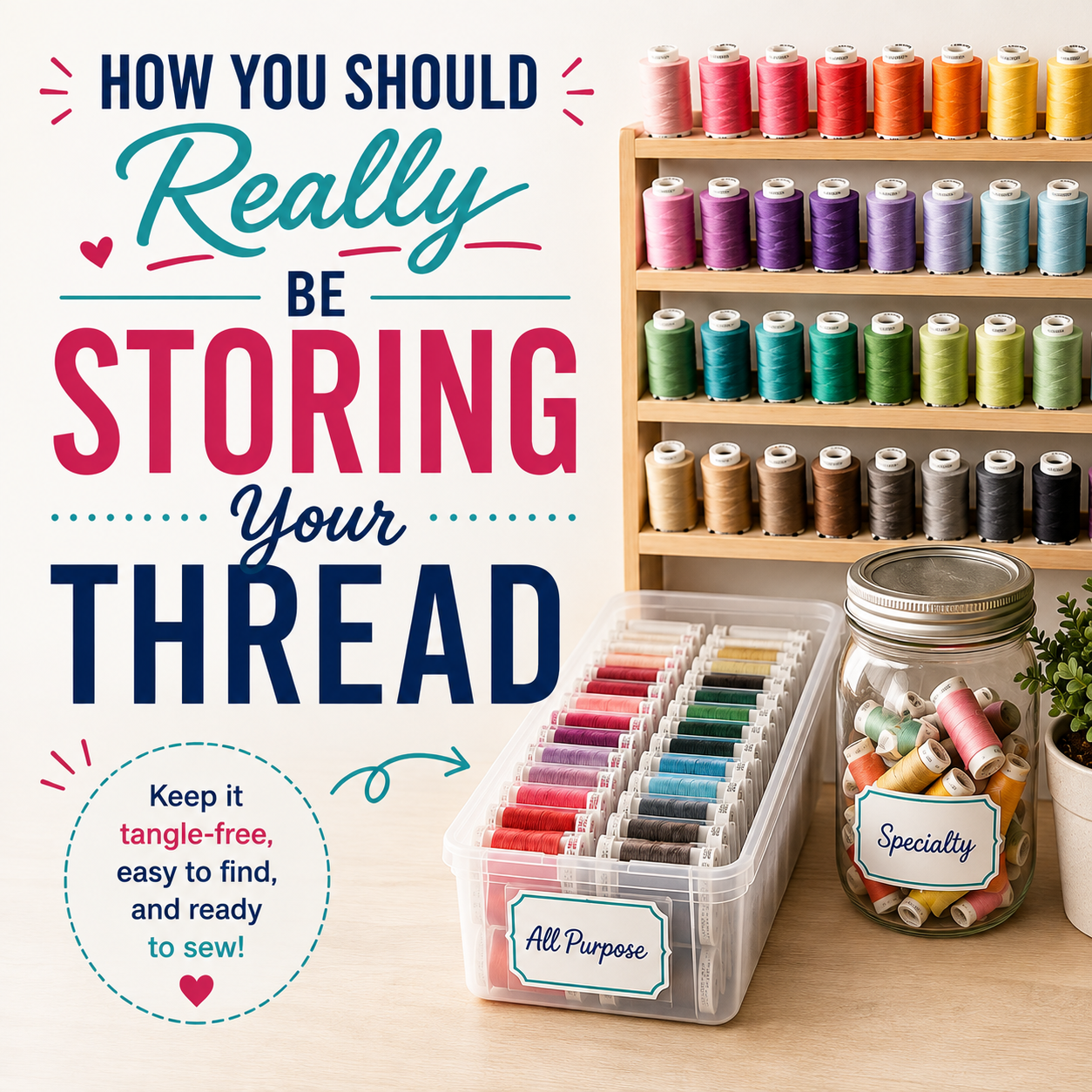 How You Should Really Be Storing Your Thread