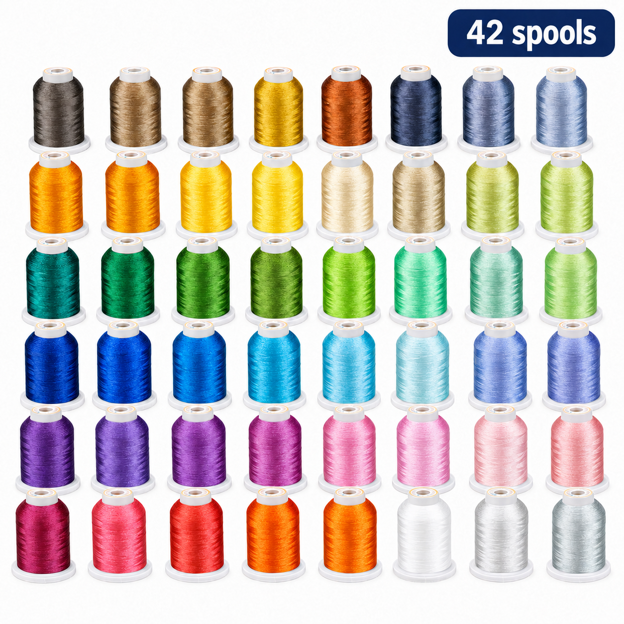 Embroidery Thread Starter Set — 42 Spools